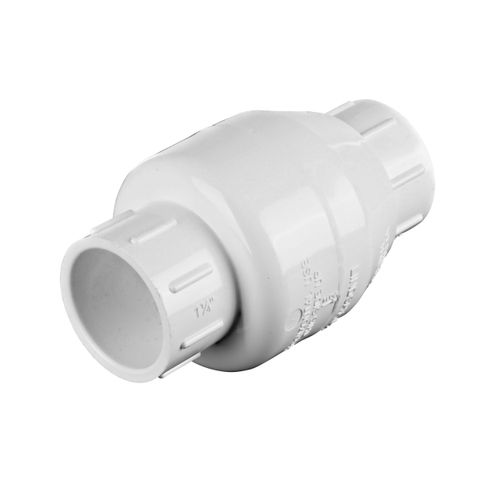 Main product image of 1-1/4" IPS PVC Swing Check Valve (Socket)