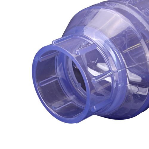 Main product image of 2" IPS PVC Clear Swing Check Valve (Socket)