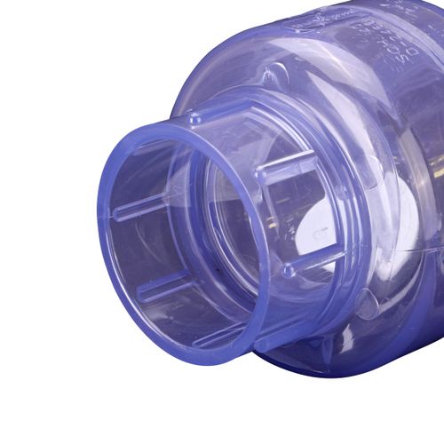 Main product image of 2" IPS PVC Clear Swing Check Valve (Socket)