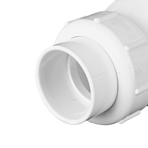 2" IPS PVC White True Union Swing Check Valve (Socket)