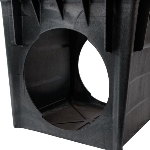 Main product image of 24" Catch Basin Kit w/ Black Plastic Grate