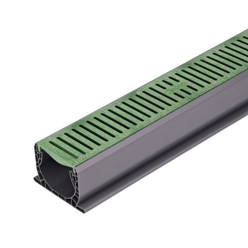 Main product image of 2' Spee-D Channel Drain Grate (Green)