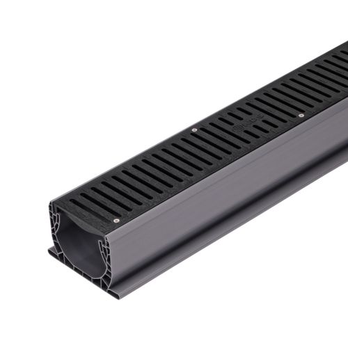 Main product image of 2' Spee-D Channel Drain Grate (Black)