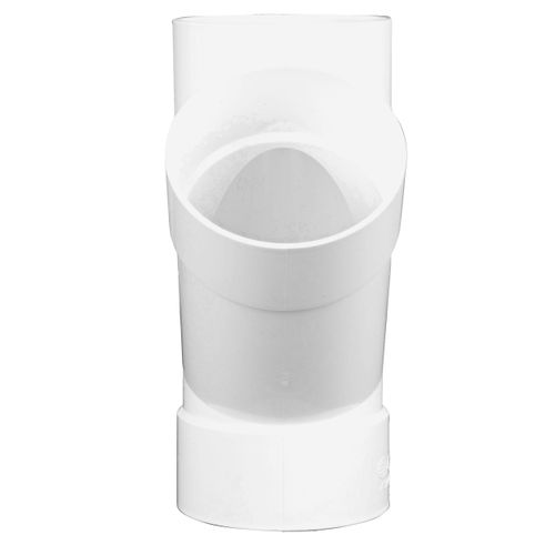Main product image of 3" Hub 45-Degree Sewer and Drain PVC Wye