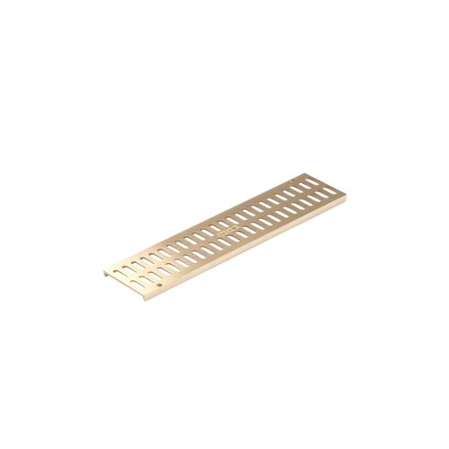 552B NDS 552B 1' Mini Channel Grate (Satin Brass)