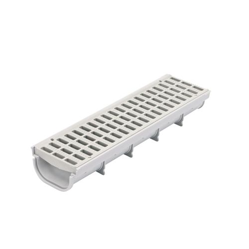 Main product image of 5" Pro Series 20" Light Traffic Channel Grate (Light Gray)