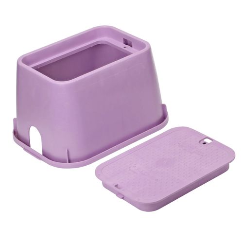 Main product image of 14" x 19" Standard Series Irrigation Control Valve Box (Purple Box/Cover)