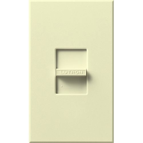 Main product image of Nova 3-Wire Dimmer for Ballasts/LED Drivers 16A, 1-Pole, 120V, Small Control,w/ Wall Plate, Almond