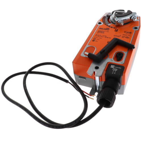 Main product image of Spring Return Fail-Safe, On/Off Damper Control Actuator, Direct Coupled - 24 VAC/DC (No Aux Switch)