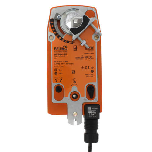 Main product image of Spring Return Fail-Safe, Proportional Damper Control Actuator - 24V (No Aux Switch)