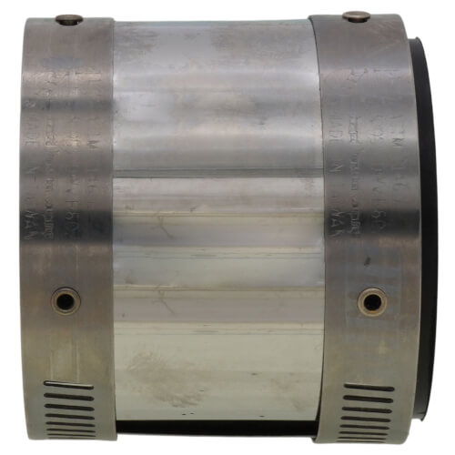 Main product image of 1-1/2" x 1-1/2" No Hub Transition Coupling (Cast Iron, PVC, Steel to Copper)