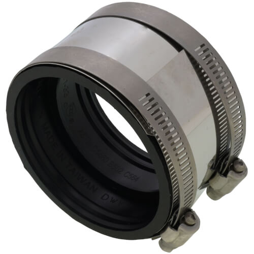 NHTCB300 Bluefin NHTCB300 3" x 3" No Hub Transition Coupling (Cast