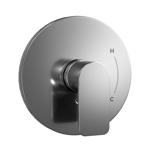 Main product image of TS362P#CP Oberon Round 7" Pressure Balance Valve Shower Trim (Polished Chrome)