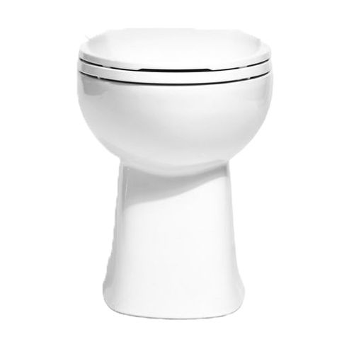 Main product image of The Original Single-Flush ADA Compliant Elongated Toilet Bowl Only, 12" Rough-In, 0.8 GPF (White)
