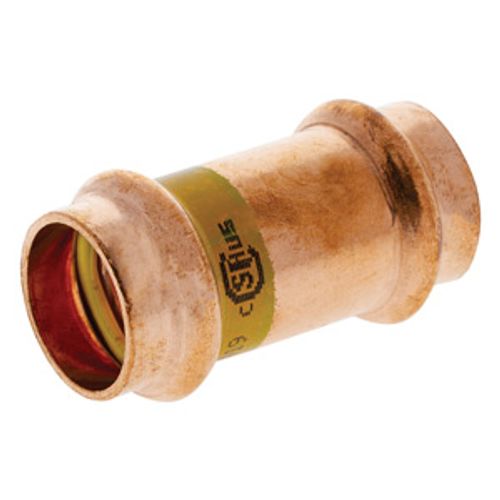 Main product image of 1/2" Copper Press PressG Gas Coupling (Lead Free)