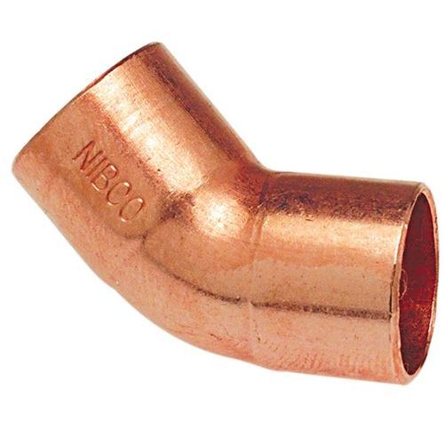 Main product image of 1/2" Copper 45-Degree Elbow (5/8" OD)