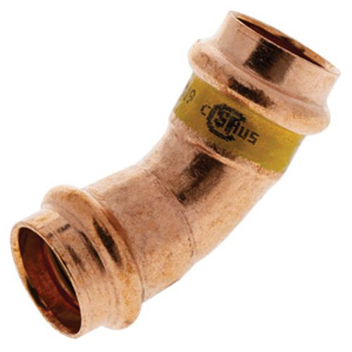 Main product image of 1/2" FTG x Press Copper 45-Degree PressG Gas Elbow (Lead Free)