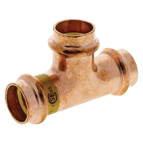 Main product image of 3/4" x 3/4" x 1/2" Press Copper PressG Gas Tee