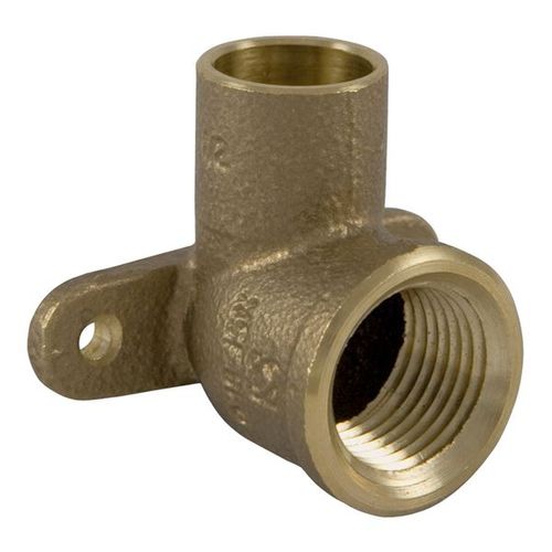 Main product image of 1/2" CxF Drop Ear Bronze 90-Degree Elbow (Lead Free)
