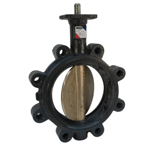 Main product image of 4" Lug Ductile Iron Butterfly Valve, EPDM, Lever Handle (200 PSI)