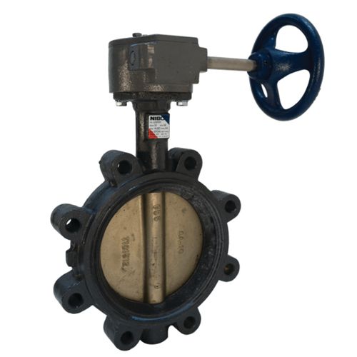 Main product image of 4" Lug Ductile Iron Butterfly Valve, EPDM, Lever Handle (200 PSI)