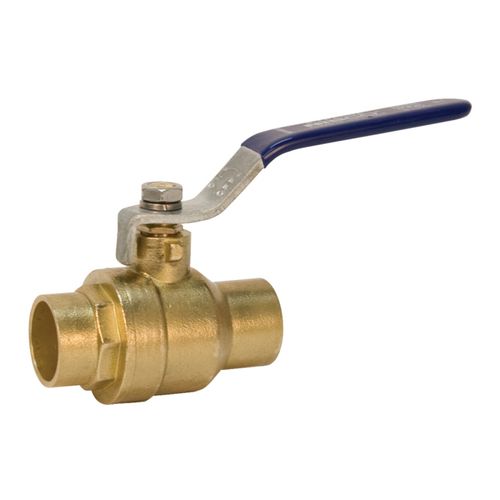 Main product image of 1-1/4" Sweat Two-Piece Brass Full Port Ball Valve, SFP600A