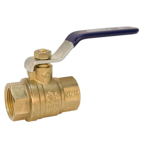 Main product image of 2" Threaded Two-Piece Brass Full Port Ball Valve, T-FP600A