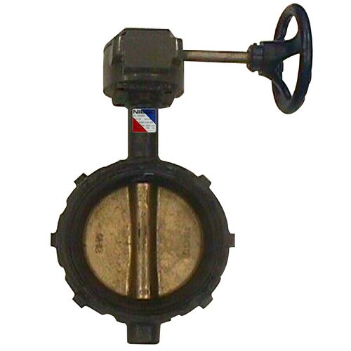 Main product image of 3" Ductile Iron Butterfly Valve, 200 PSI, Gear Lever, WD-2000 (Wafer)