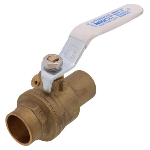 Main product image of 3/4" Full Port Ball & Waste Sweat Ball Valve (Lead Free)