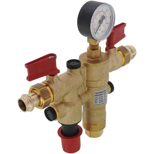 Main product image of 1/2" Boiler Feed Combination w/ Union Press Fitting Connections (NPT or Sweat)