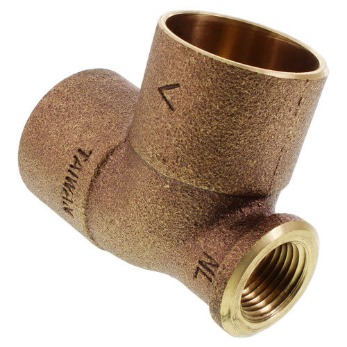 Main product image of 1-1/4" x 3/4" x 1-1/4" CxFxC Tee (Lead Free)
