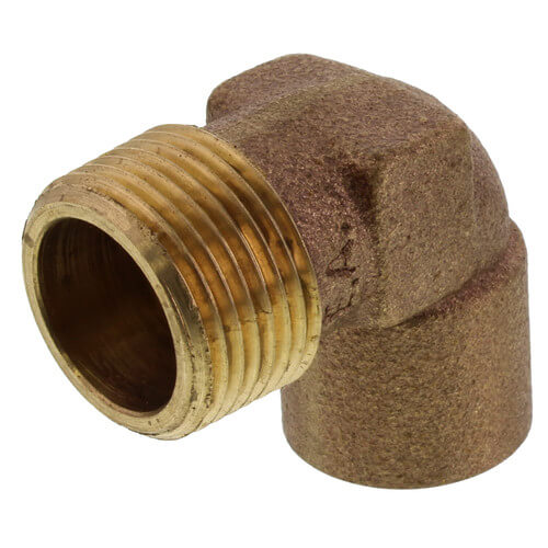 3/4" CxM 90° Elbow (Lead Free)