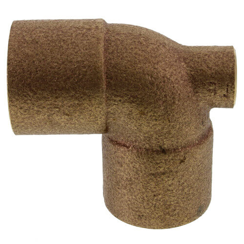 Main product image of 3/4" x 1/8" x 3/4" CxFxC Baseboard Tee (Lead Free)