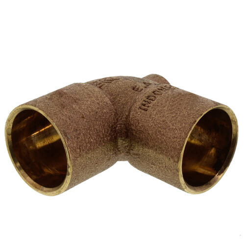 Main product image of 1" x 1/8" x 1" CxFxC Baseboard Tee (Lead Free)