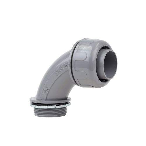 Main product image of 3/4" 90 Degree PVC Liquid Tight Connector (Pack of 10)