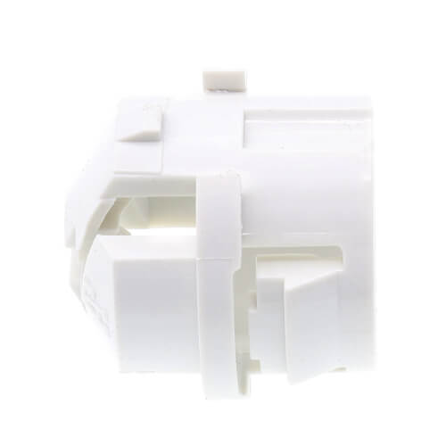 Main product image of 1/2" White Button Non-Metallic Push-In Cable Connector
