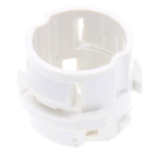 Main product image of 1/2" White Button Non-Metallic Push-In Cable Connector
