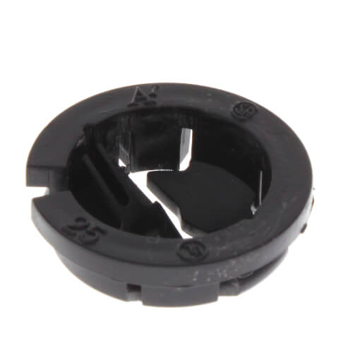 Main product image of 3/4" Black Button Non-Metallic Push-In Cable Connector