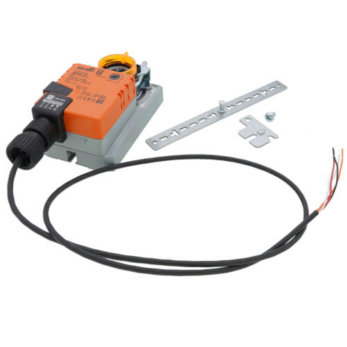 Main product image of Non-Spring Return, Proportional Damper Control Actuator, Direct Coupled - 24 VAC/DC (No Aux Switch)