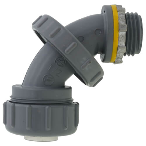 Main product image of 1/2" Zero to 90 Non-Metallic Connector