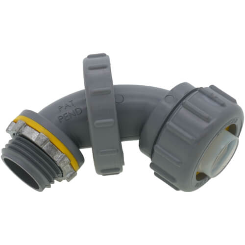 Main product image of 1/2" Zero to 90 Non-Metallic Connector