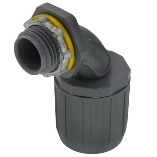 Main product image of 1/2" 90-Degree SNAP2IT Non-Metallic Push-On Connector
