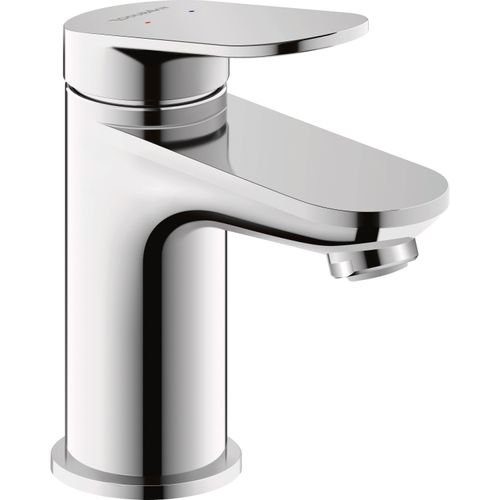 Main product image of Duravit No.1 5-1/8" Single Hole Bathroom Sink Faucet w/ Drain (Chrome), NO1010001U10