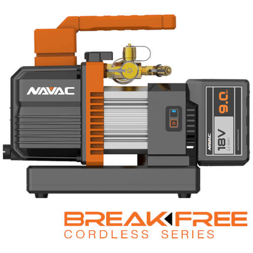 NP4DLM Navac NP4DLM Cordless Vacuum Pump, BreakFree Series (4 CFM)