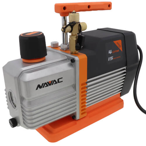 NP4DP Navac NP4DP Dual Stage Vacuum Pump, Pro Series (4 CFM)