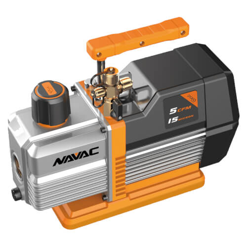 Navac NP5DP - Navac NP5DP - Dual Stage Vacuum Pump, Pro Series (5 CFM)