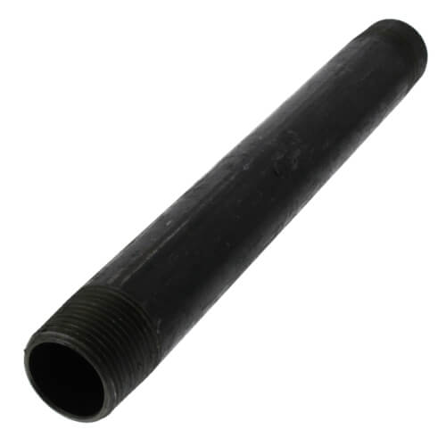 Main product image of 1" x 8" Black Nipple