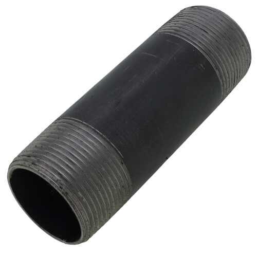Main product image of 1-1/4" x 4-1/2" Black Nipple