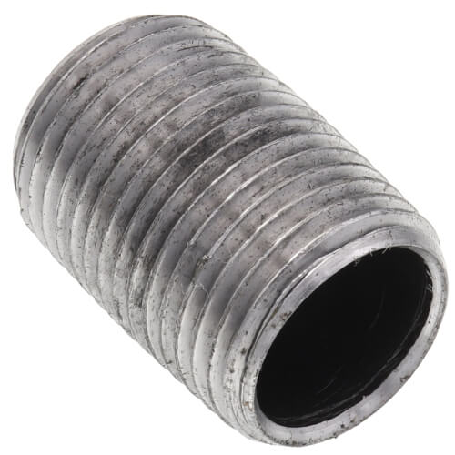 NPBL1200 Everflow NPBL1200 1/2" x Close Black Nipple