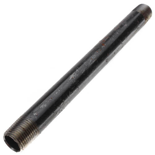 Main product image of 1/2" x 9" Black Nipple